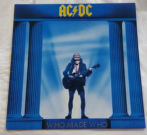 AC/DC Who Made Who  LP Vinyl Record - 1st Pressing, Albert Productions 1986