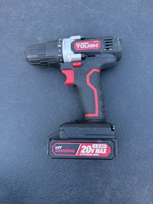 Hyper Tough AQ76018G 20V MAX 3/8'' Cordless Drill Only & Battery- No Charger