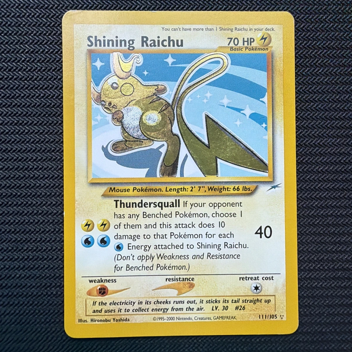 ポケモンカード　ひかるライチュウ 英語版 (Shining Raichu) Shining Raichu for sale | eBay