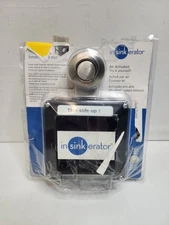 SinkTop Air Switch InSinkErator STS-00 Dual Outlet Garbage Disposal Satin Nickel