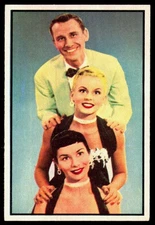 The Hamilton Trio 1953 Bowman Television and Radio Stars of the NBC #66