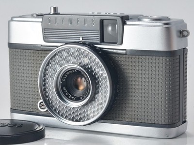 Olympus Pen EE D.Zuiko 28mm F3.5 Exc++ Half Frame Film Camera CLA'd Vintage