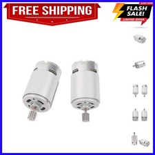 2 PCS 550 40000RPM 12 Volt Electric Motor, High Speed RS550 12V Motor Gearbox...
