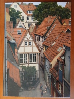 Postcard 3063 not used, Bremen, Schnorr district, postcard, collection