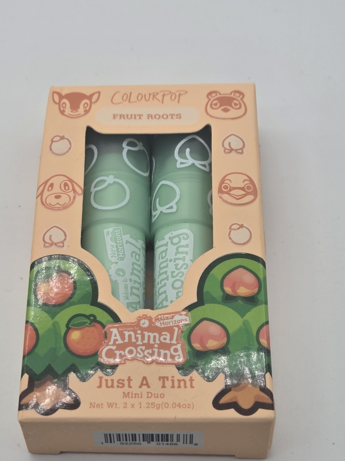 Colourpop Animal Crossing Fruit Root Basket Just A Tint Mini Duo NIB New Limited