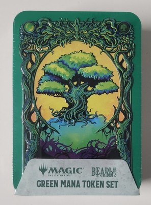 WIZARDS OF THE COAST Magic the Gathering: Beadle & Grimm's Green Mana Token Set