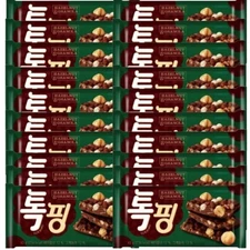 20X Orion Tokping Hazelnut Granola Chocolate Snack Individual package 43g Korean