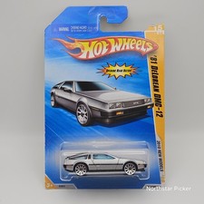 2010 Hot Wheels | '81 DeLorean DMC-12 | New Models 15/44 | 015/240 NIP