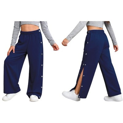 Kids Boys Girls Button Pants Unisex Trousers Daily Sweatpants Post Clothing