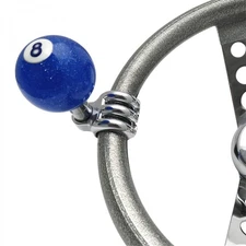 Blue 8 Ball Billiard Pool Custom Adjustable Suicide Brody Knob with Metal Flake