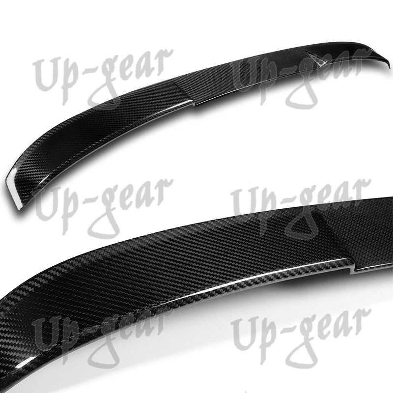 For 2016 - 2020 Kia Optima K5 V-Style Carbon Fiber Rear Roof Window Spoiler - Image 2 of 4