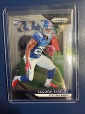 Panini Prizm 2018 Saquon Barkley Rookie Card. rookie card picture