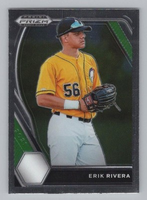 Erik Rivera 2021 Panini Prizm Draft Picks Puerto Rico Baseball Academy