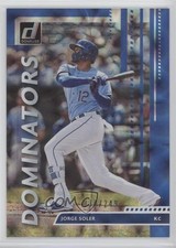 2020 Panini Donruss Dominators Blue /249 Jorge Soler #D-7 9cf