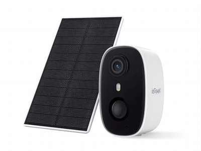 ieGeek F1 2K WiFi Wireless Outdoor Solar Security Camera Solar Panel IP66