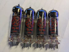 EL84 JJ electronics Matched Quad set