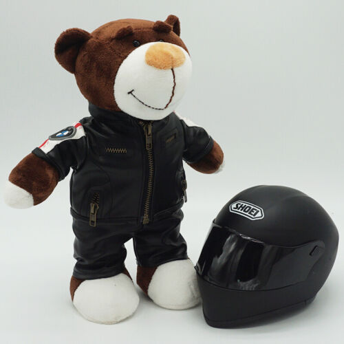 Motorcycle Bear Helmet Doll BMW Rally Bear Plush Toy Motorcycle Travel Pendant - Picture 53 of 102