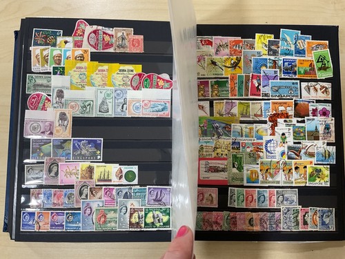 Commonwealth stamps. Huge lot, in stock book, 60 sides. Mint/used #z719 - 第 4/23 張圖片