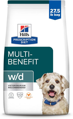 W/D Multi-Benefit Digestive/Weight/Glucose/Urinary Management Chicken Flavor Dry