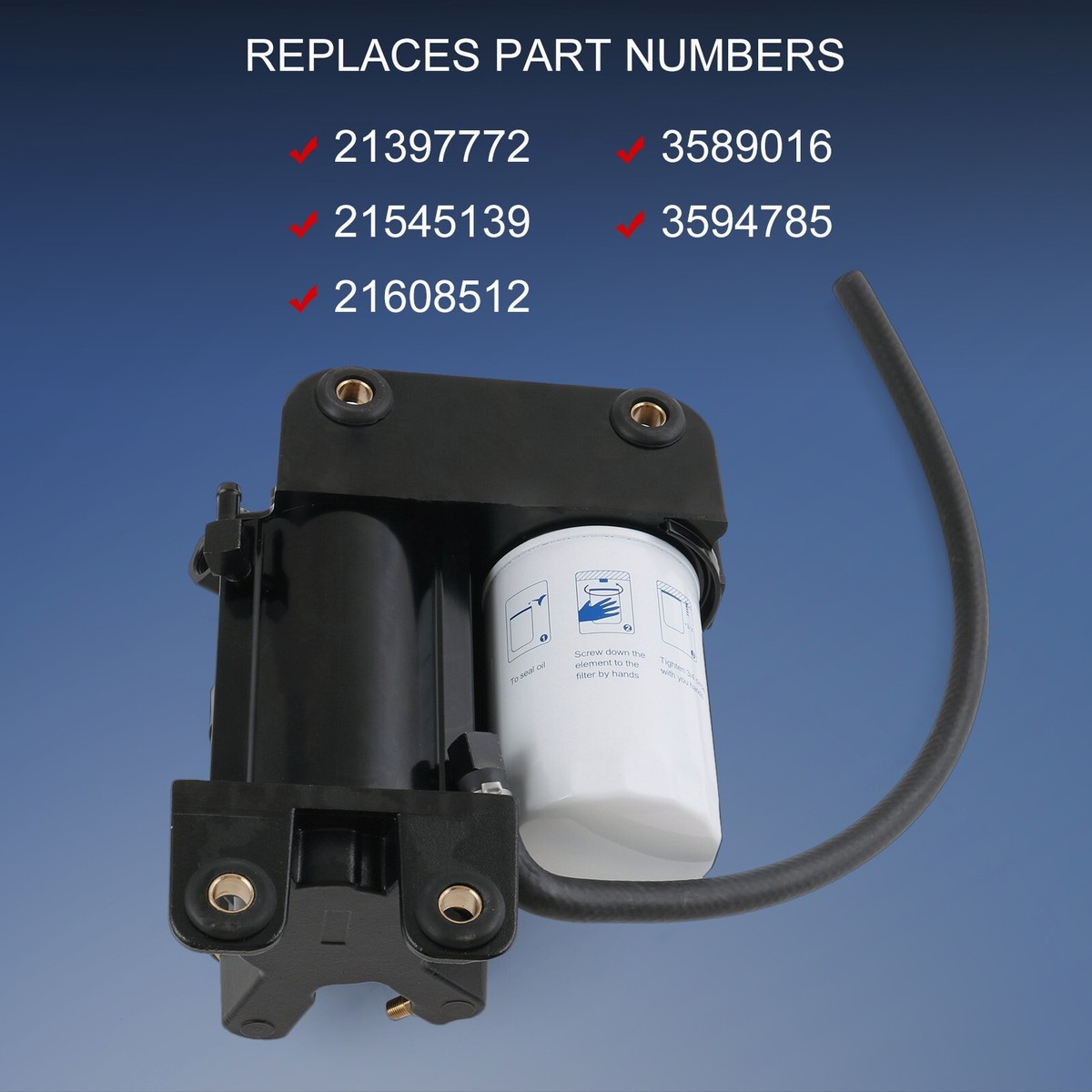 Fuel Pump Assembly For Volvo Penta 21608512 3589016 8.1L