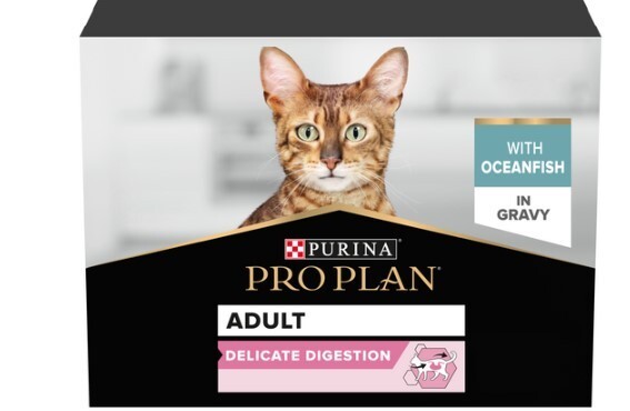 Purina Wet Cat Food NutriSavour Cat Food - Delicate Digestion 40 x 85g