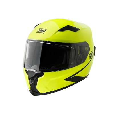 OMP CIRCUIT EVO 2 Full Face Helmet Yellow - XL