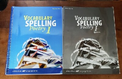 A Beka Vocabulary Spelling Poetry I Teacher Key CD Quiz Key