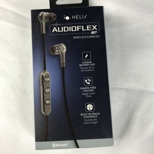 Helix Audioflex SE Wireless Earbuds (Black/Gray)