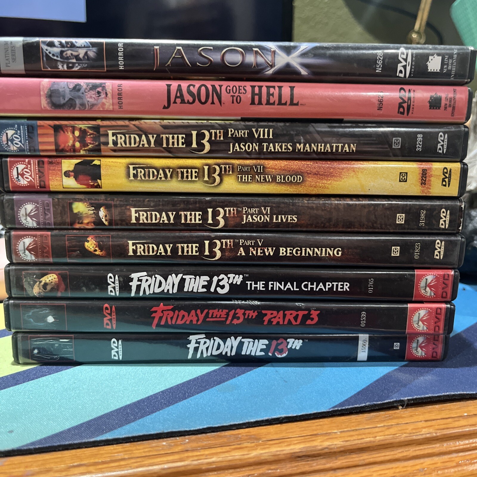friday the 13th dvd Lot Friday
