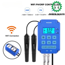 Digital PH WiFi ORP Redox 2 in 1 Controller Monitor Electrode Probe BNC New