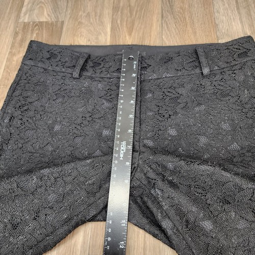 Ann Taylor Women's Size 6 Black Lace Pants Dress Career Party Elegant - Picture 11 of 14
