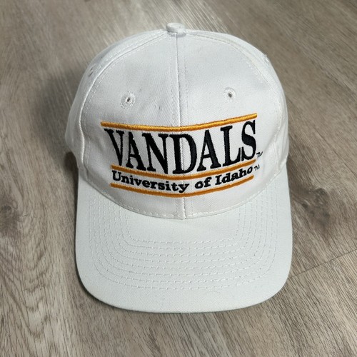 Gorra de colección Idaho Vandals Snapback The Game College White Bar Line Cap