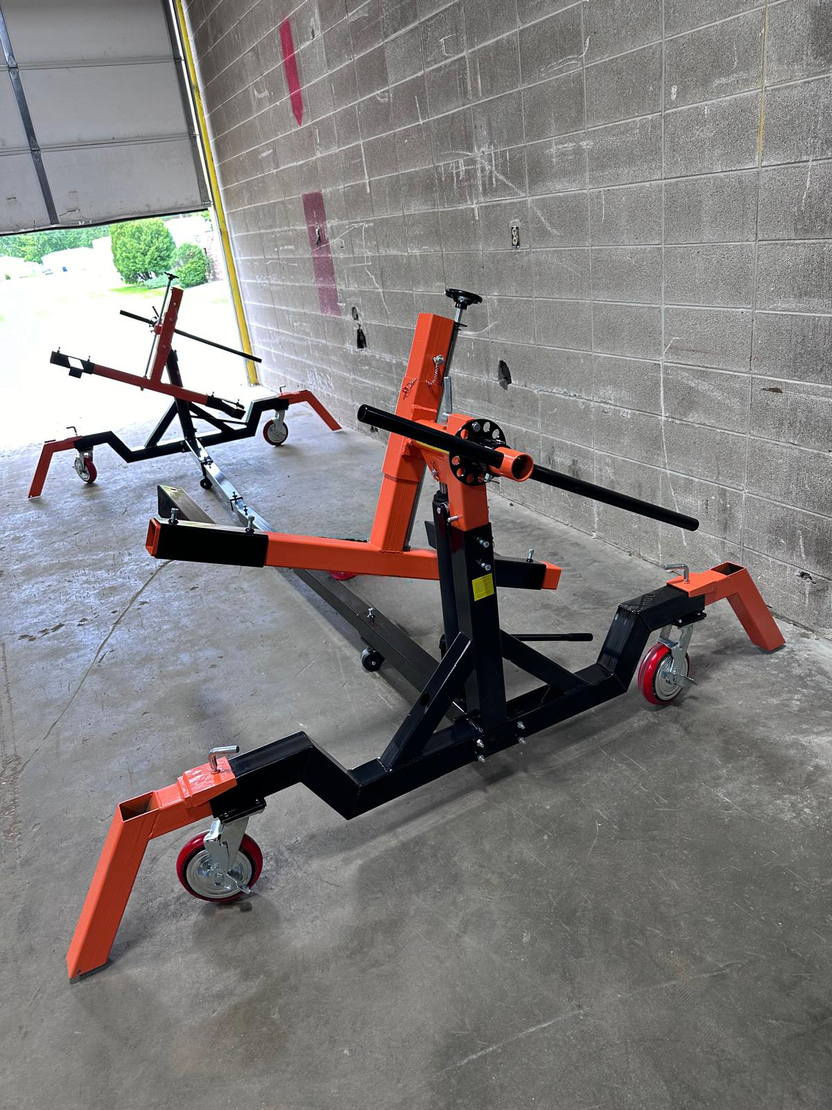 Auto Hydraulic Car Rotisserie 4500 lb Capacity Auto Body Restoration ...