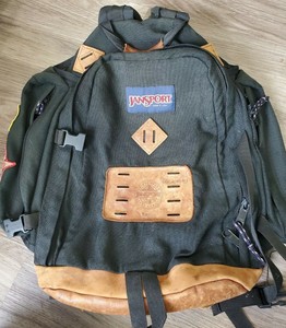 jansport leather
