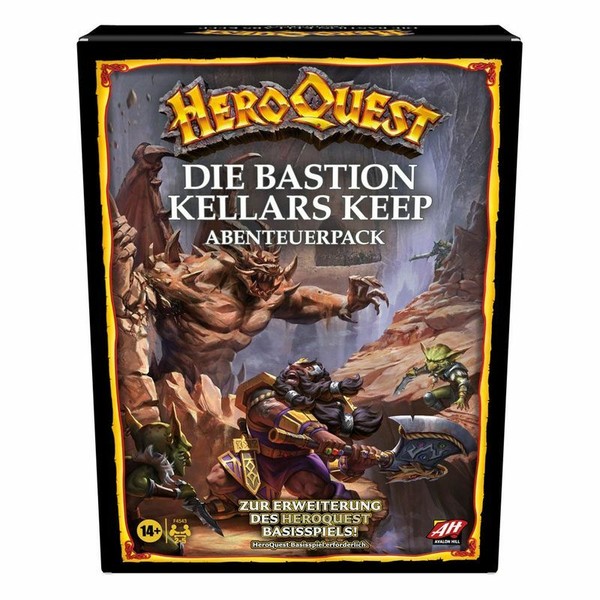 Heroquest - Brettspiel-Erweiterung - Die Bastion Kellars Keep Abenteuerpack De-image