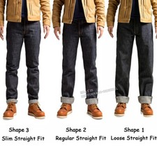 Red Tornado Blacksmith Buckle Back Men Jeans 16.5oz Straight Selvage Denim Pants