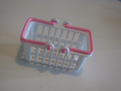 Barbie White Pink Shopping Basket So Much to Do Supermarket 94 95