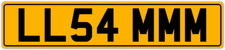 LISA ❤ LISAS ❤ THEME PLATE CHEAP 🤑 LSA PRIVATE CHERISHED NUMBER PLATE LL54 MMM