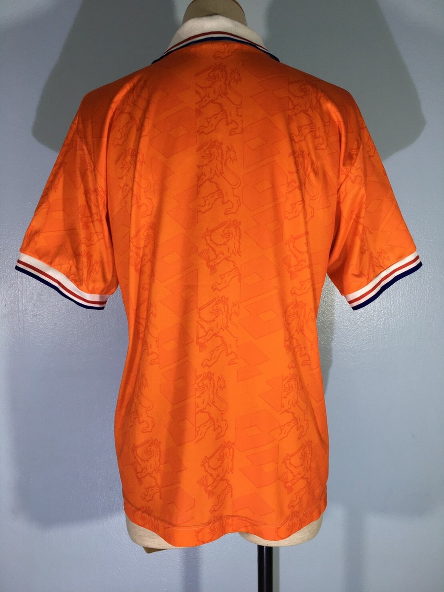 Vtg HOLLAND NETHERLANDS WORLD CUP 1994 LOTTO FOOTBALL SHIRT
