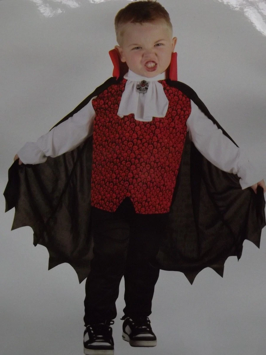 Costume VAMPIRE Déguisement Enfant Garçon Taille 92-104cm