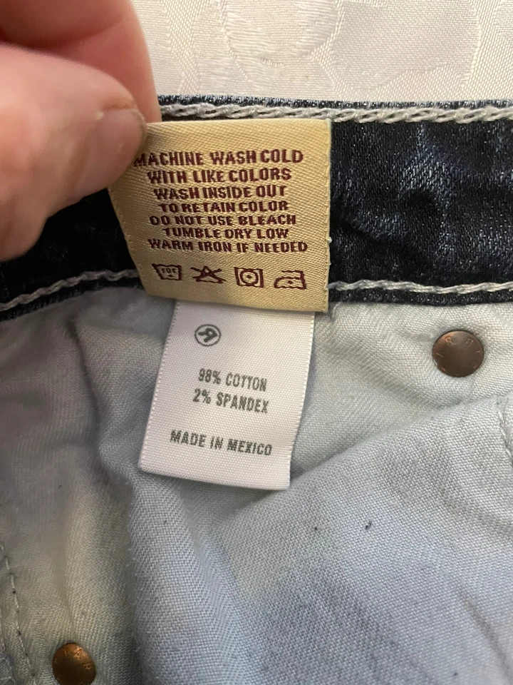 Jeans Big Star Liv Talla 29L Punto Grueso Elastizados Azul Occidental Foto 4 de 4