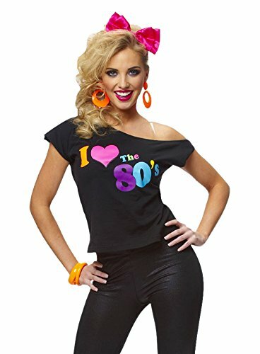 Costume Culture I Love The 80s Retro T Shirt Adult Halloween Costume 32096 - Bild 1 von 3