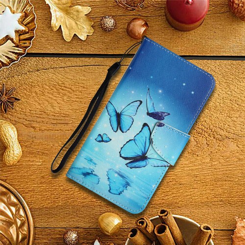 Painted Flip Leather Wallet Stand Phone Case For Huawei P Smart P30 P40 Lite E - Picture 27 of 66