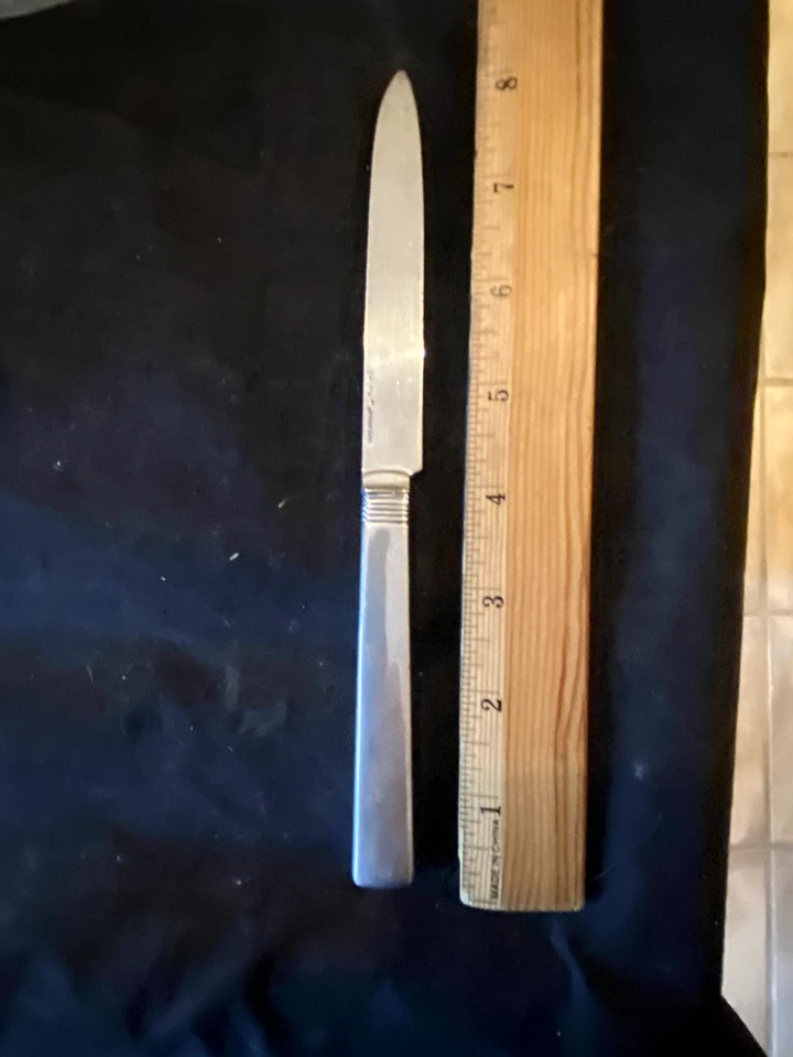 Tiffany and Co prata esterlina 1 FACA TODA ESTERLINA ACREDITE RAINHA ANNE - Imagem 2 de 2