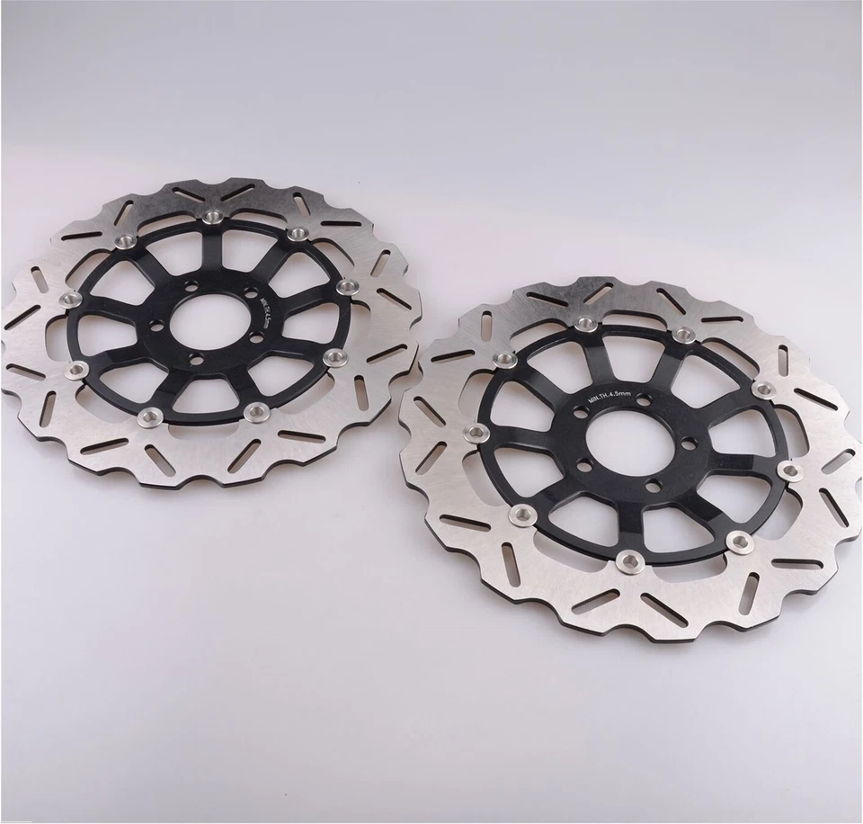 Front Brake Disc Rotor For KAWASAKI ZZR1100 ZZR1200 ZX12R ZX7R ZX9R VN1500 Foto 2 de 4