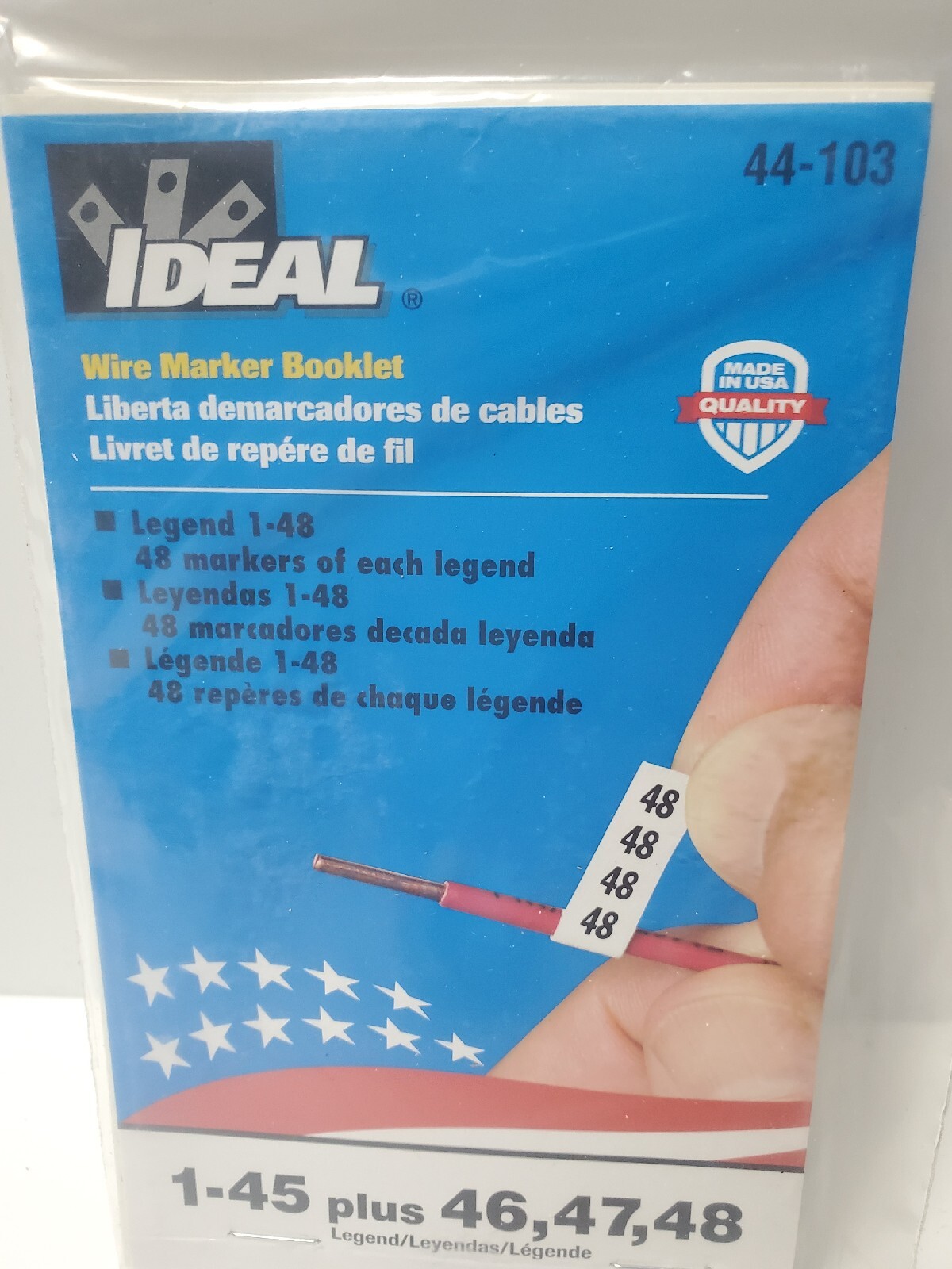 Ideal 44103 Wire Marker Booklet Legend 148 eBay