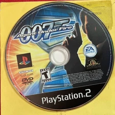 007 Agent Under Fire Sony PlayStation PS2 Video Game DISC ONLY Spy Action FPS