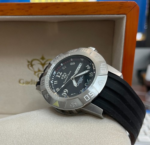 Fliegeruhr Automatik Herrenuhr Russisches Kaliber Edelstahl Gadison Stern GS-920