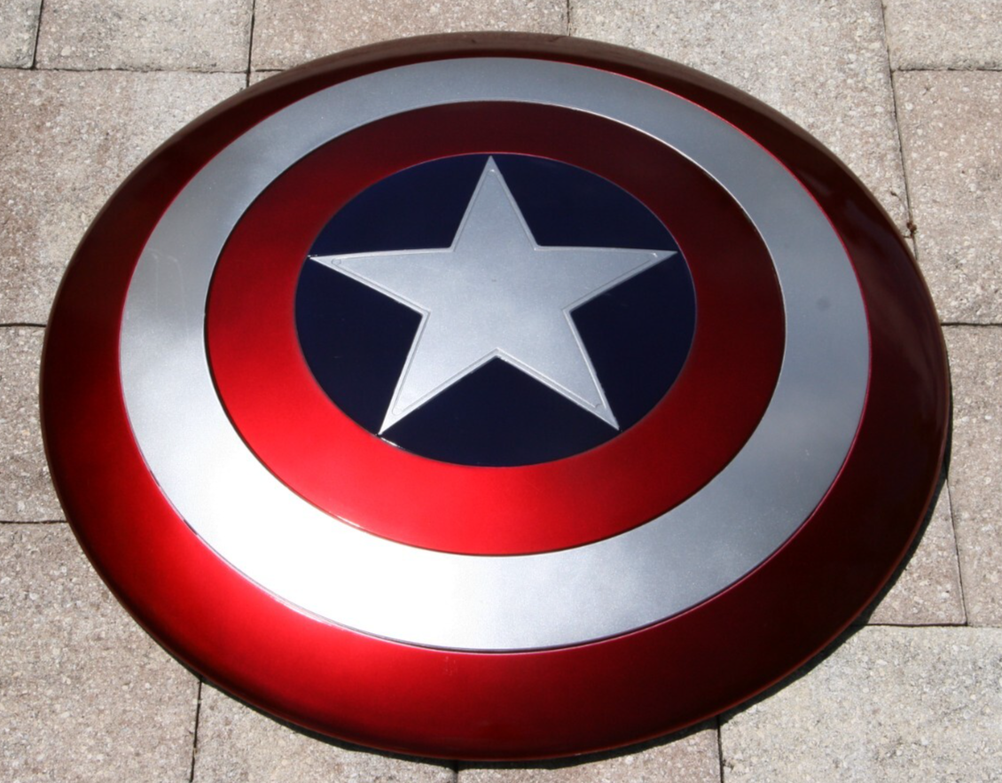 Hasbro Marvel Legend Series Captain America Adult Full Size Shield