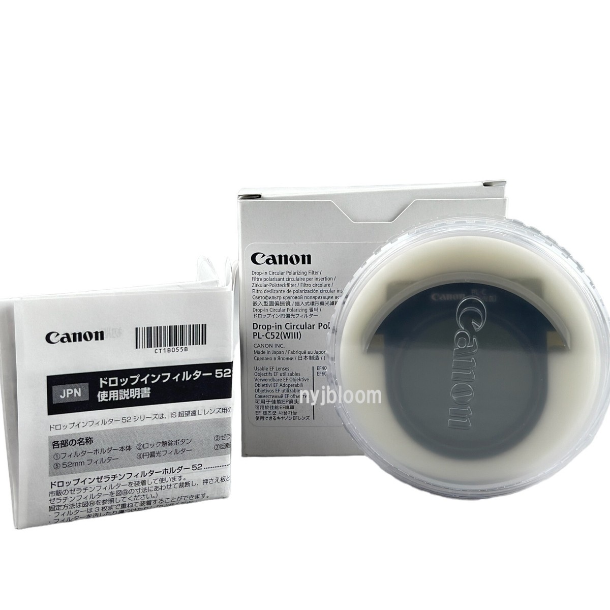 Polarizing Filter Canon Filter Lens New CANON PL-C52 (WIII) Drop